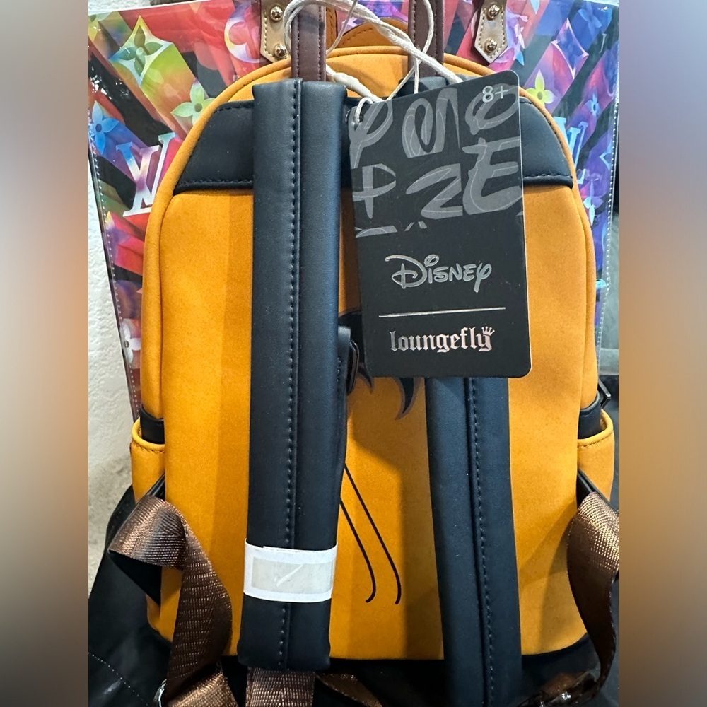 Loungefly Disney Lion King Scar Villains Scene Mini Backpack Simba Nala Zazu NWT - Picture 14 of 14